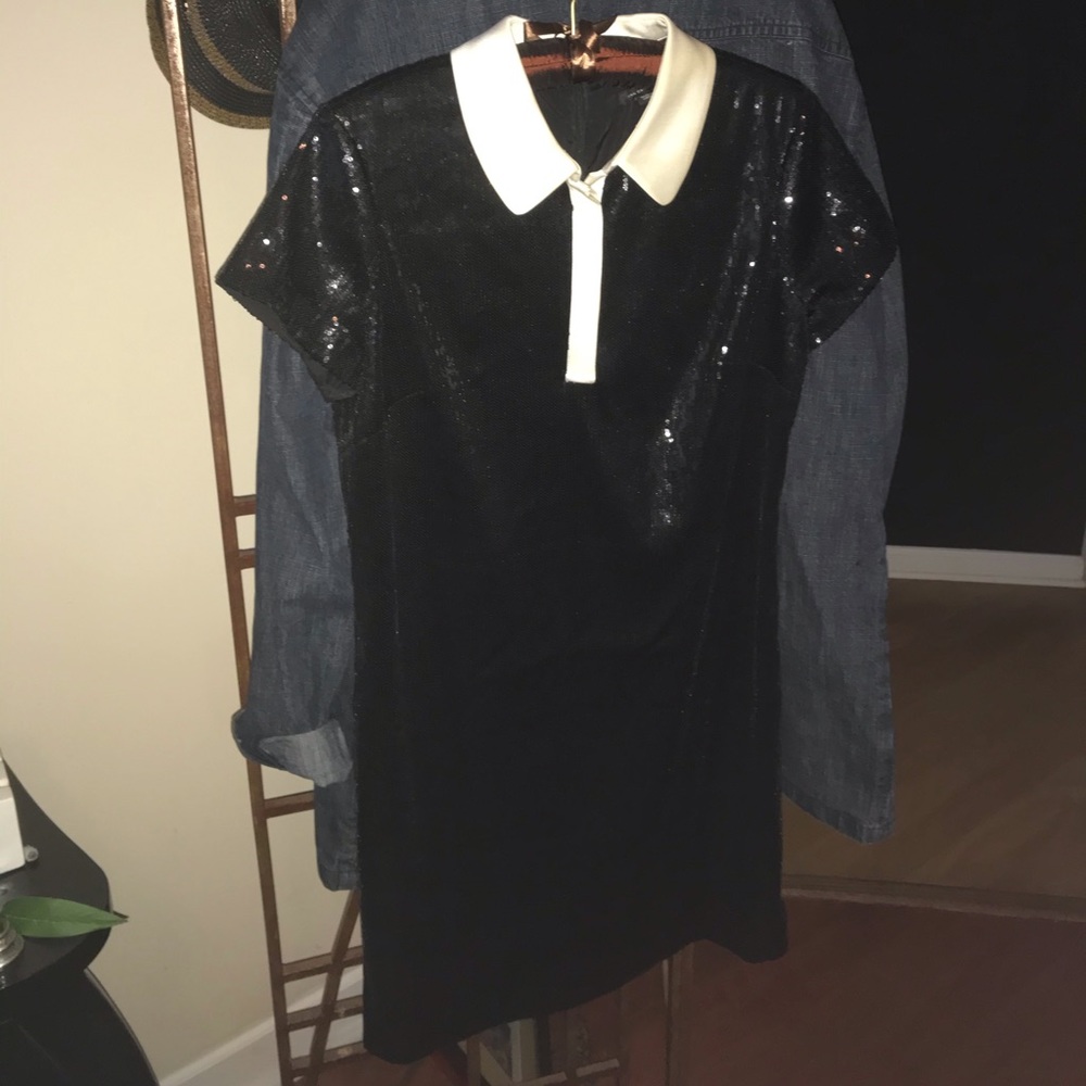 Ann Taylor Black Sequence Women’s Dress